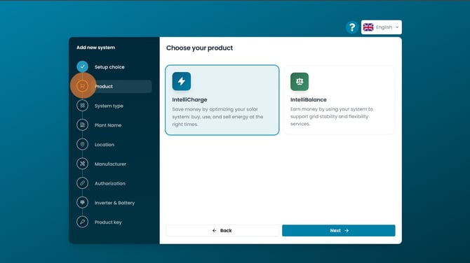 Select product