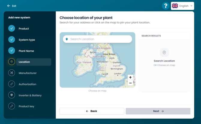 FAQ UK Plant Creation Location