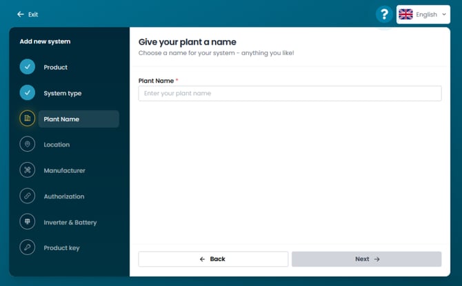 FAQ UK Plant Creation Name